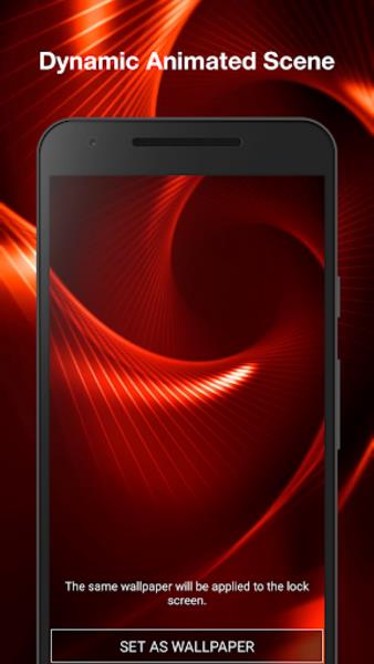 Red Live Wallpaper Ảnh chụp màn hình 1