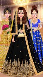 Schermata Indian Bridal DressUp- Makeup 2