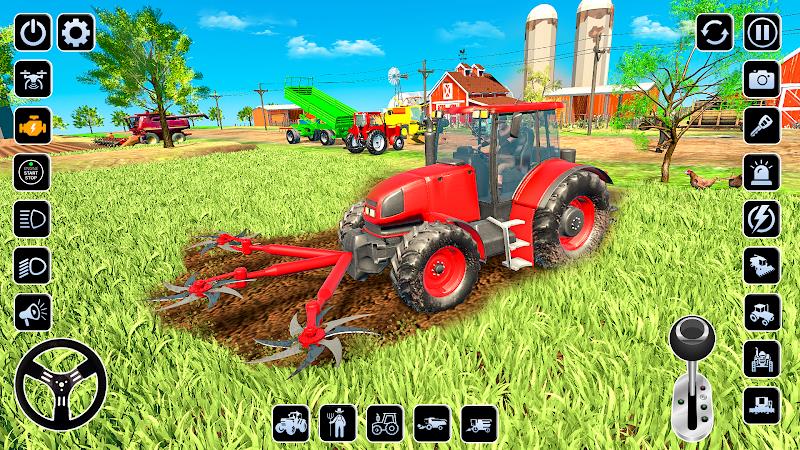 Farming Games & Tractor Games Ekran Görüntüsü 0