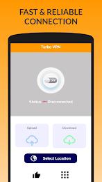 Turbo VPN - Fast Secure VPN Capture d'écran 0