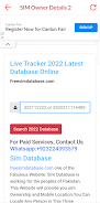 Live tracker sim data 2023 ภาพหน้าจอ 2