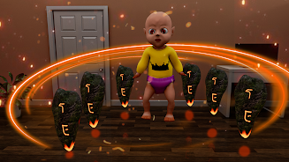 Scary Baby Pink Horror Game 3D Zrzut ekranu 0