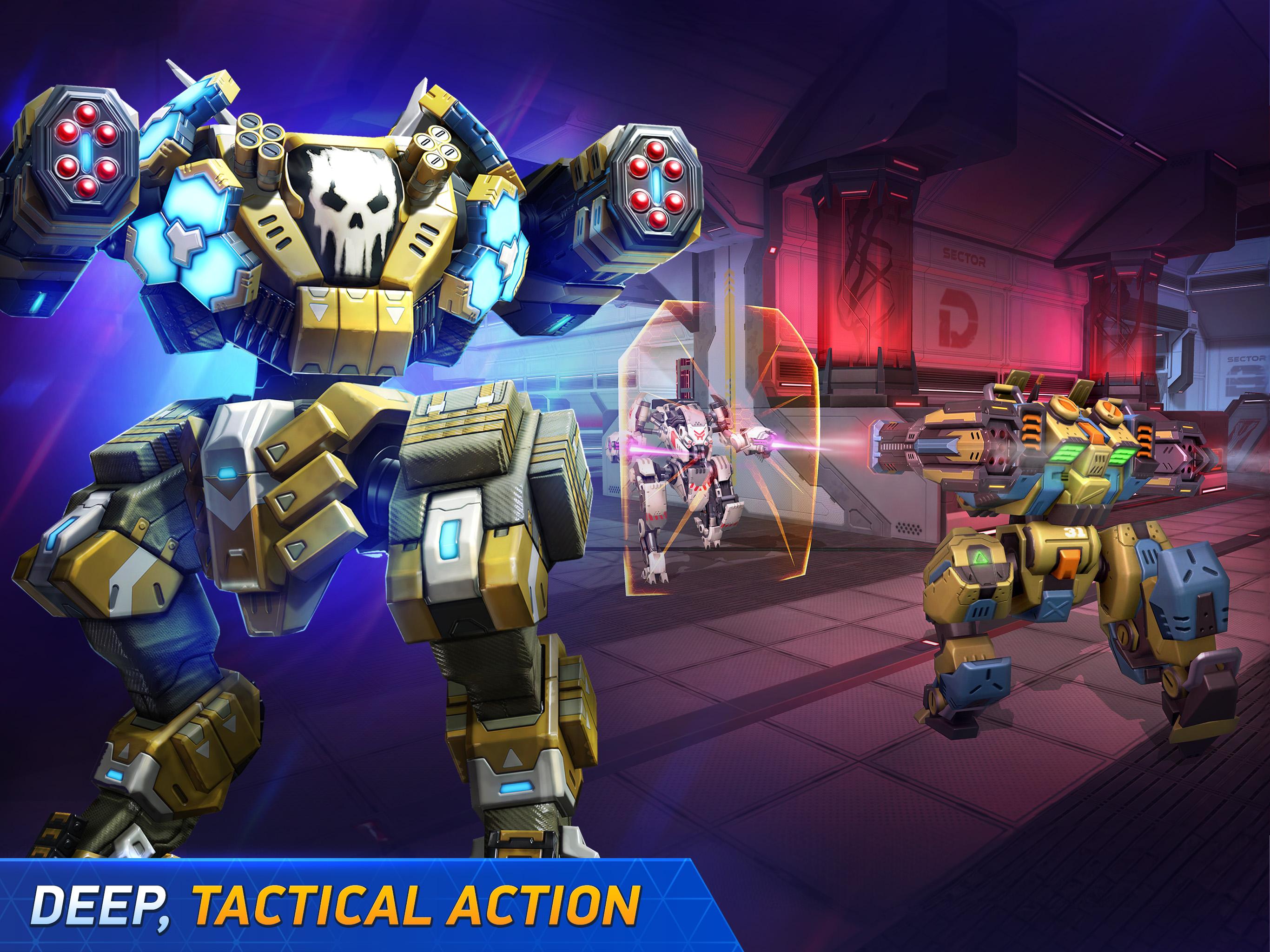 Mech Arena - Shooting Game Tangkapan skrin 2