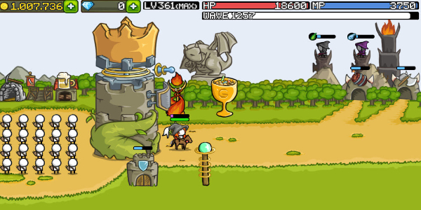 Grow Castle - Tower Defense Capture d'écran 2