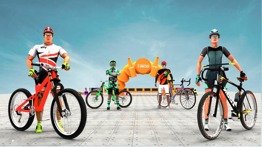 BMX Bicycle Stunts: Cycle Game应用截图第3张
