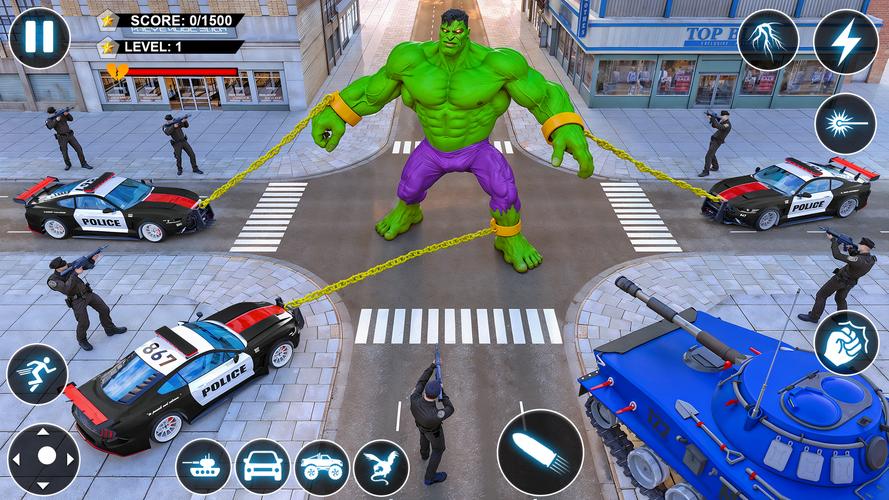 Incredible Monster Hero Games Screenshot 2