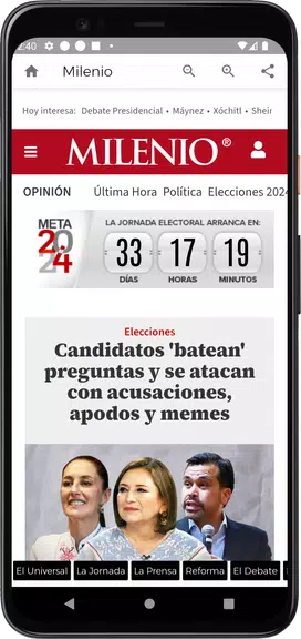 Mexican Newspapers Schermafbeelding 0