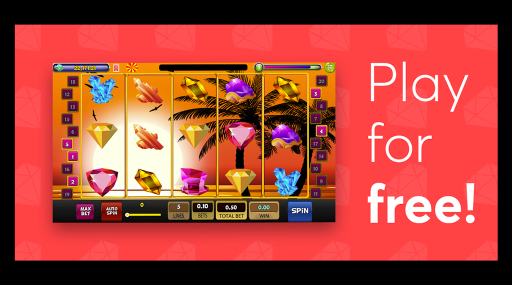 Jewel & Gems Wilds Slot! স্ক্রিনশট 1