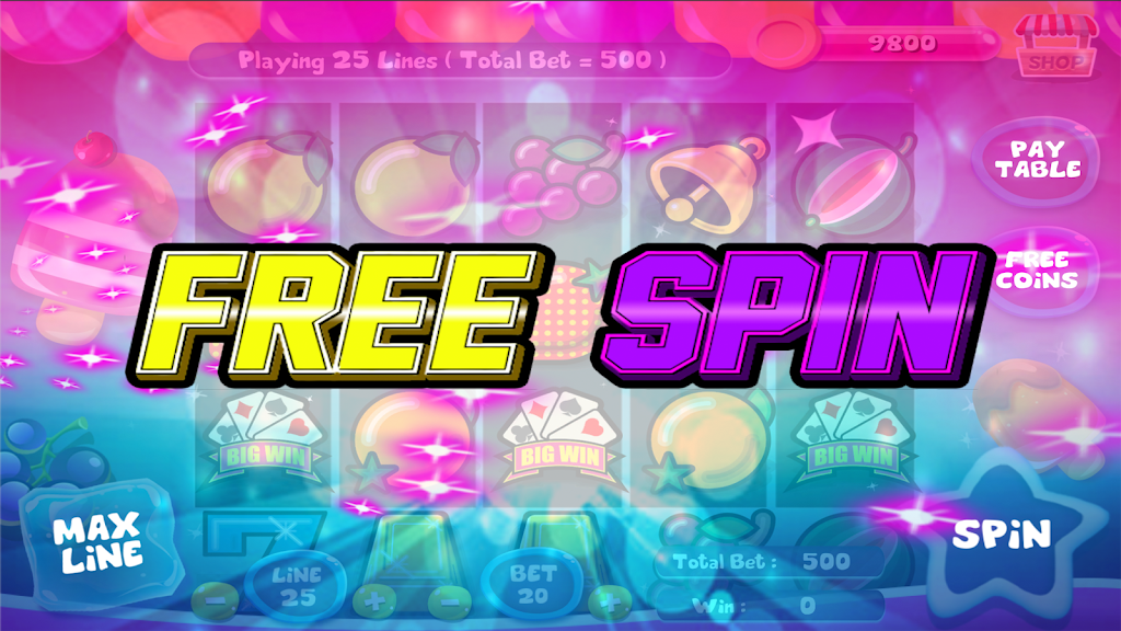 Slot Matchine IceCream - Vegas Casino Slot Games Capture d'écran 2
