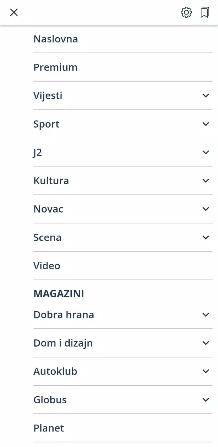 Jutarnji list 스크린샷 2