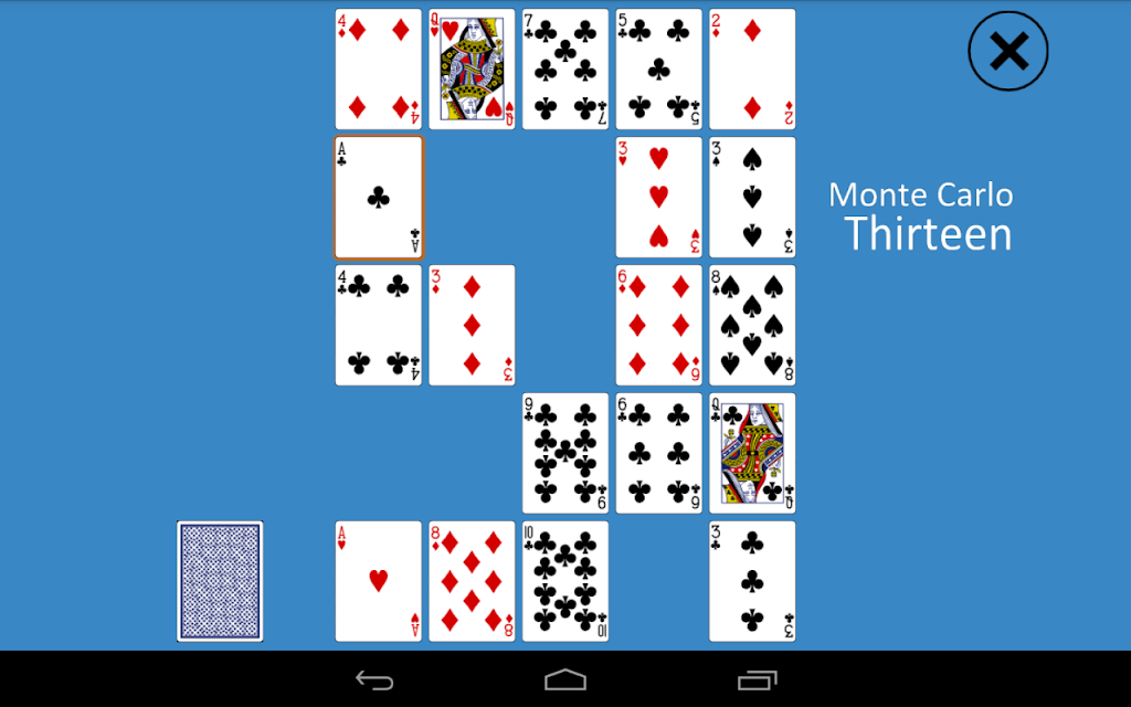Solitaire Monte Carlo Plus Screenshot 1
