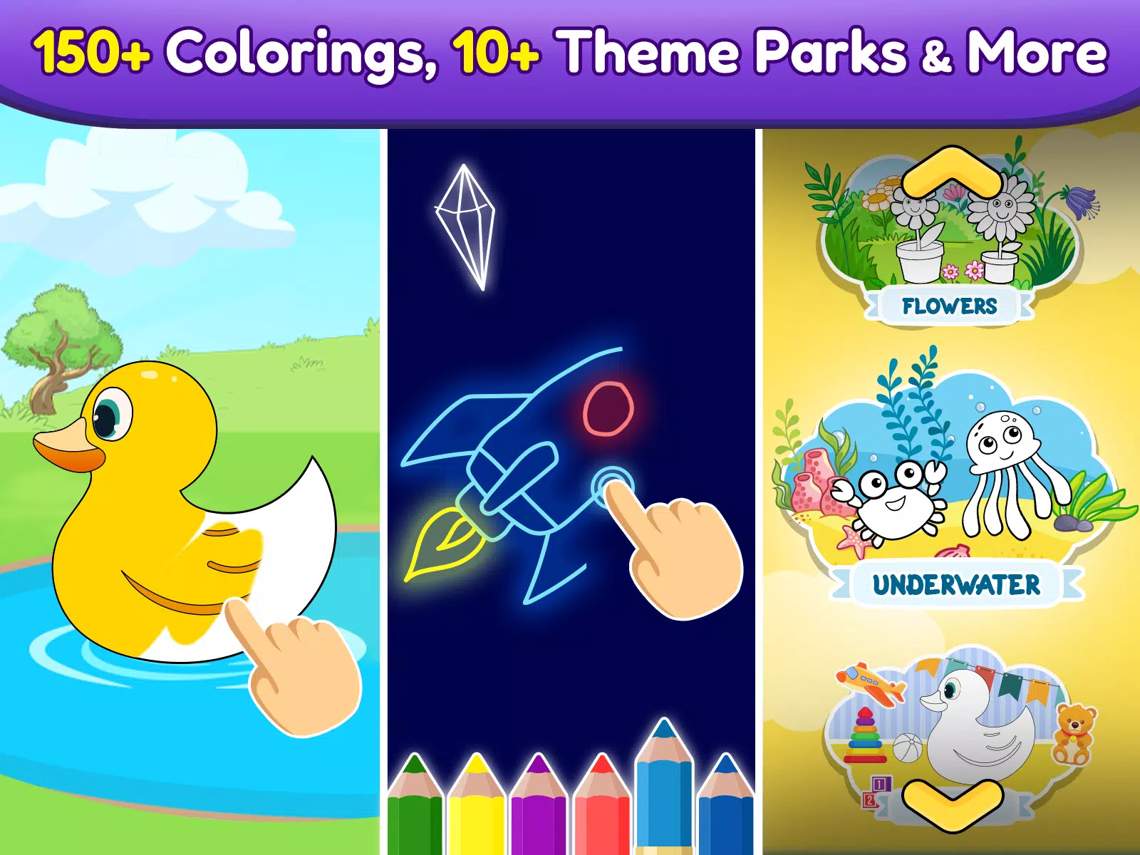 Coloring games for kids: 2-5 y Screenshot 0