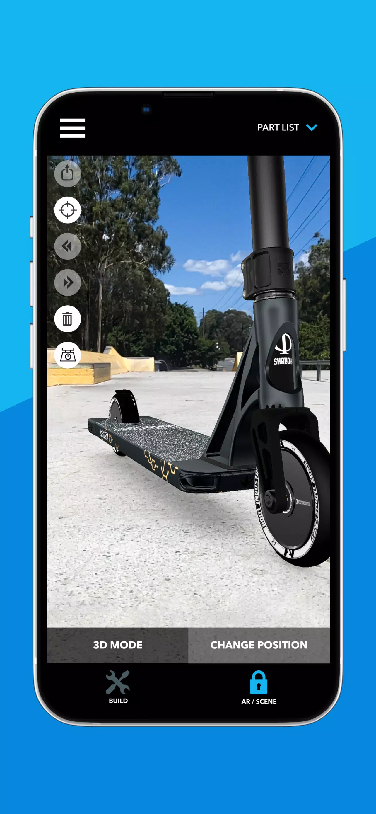 Scooter 3D custom builder Ekran Görüntüsü 3