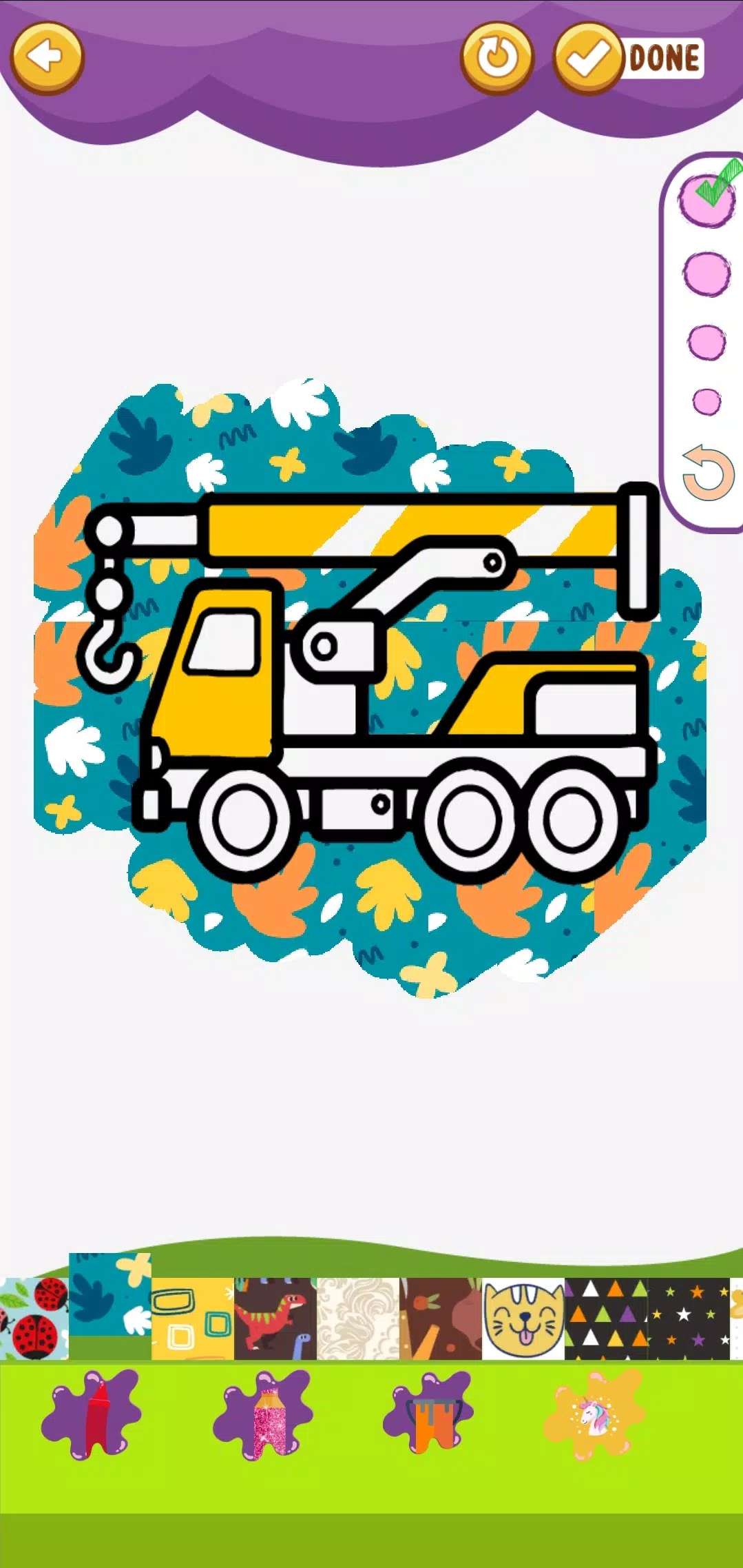 Trucks Coloring Pages Ekran Görüntüsü 2