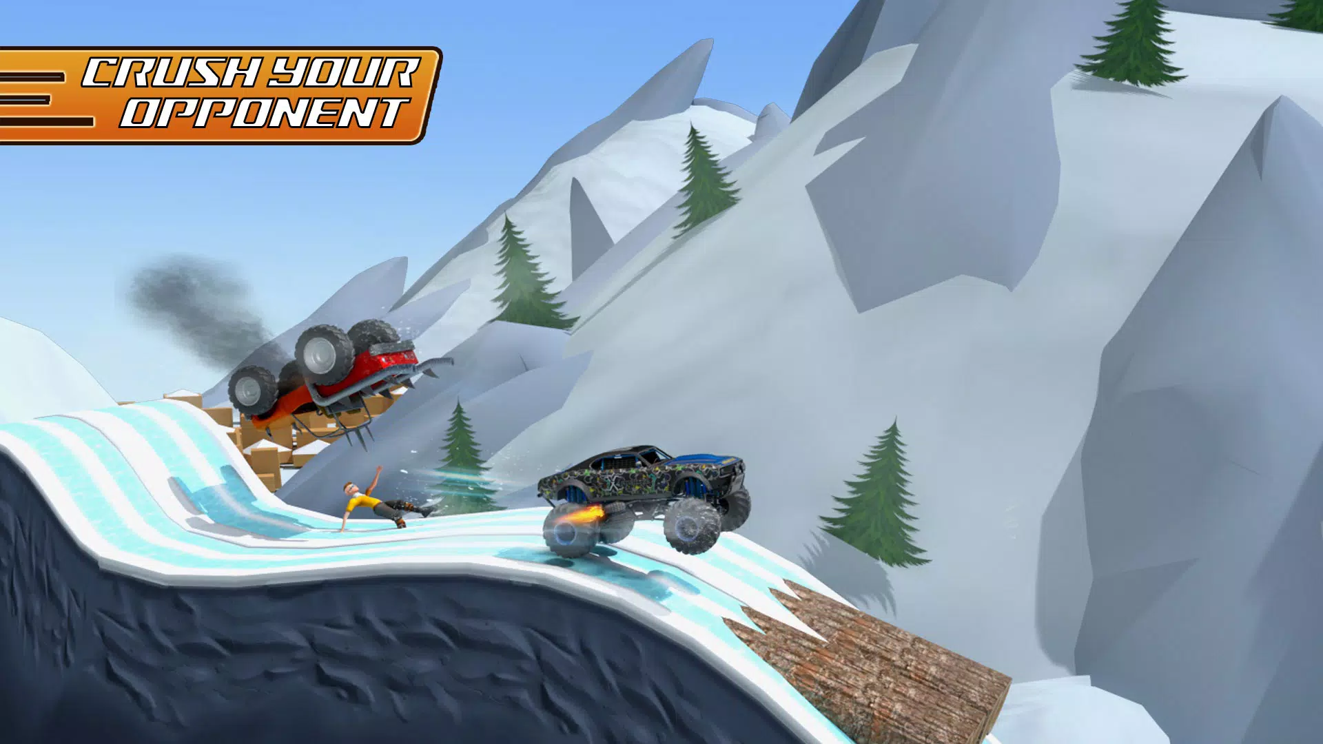 Uphill Racing - Hill Jump Game 螢幕截圖 1