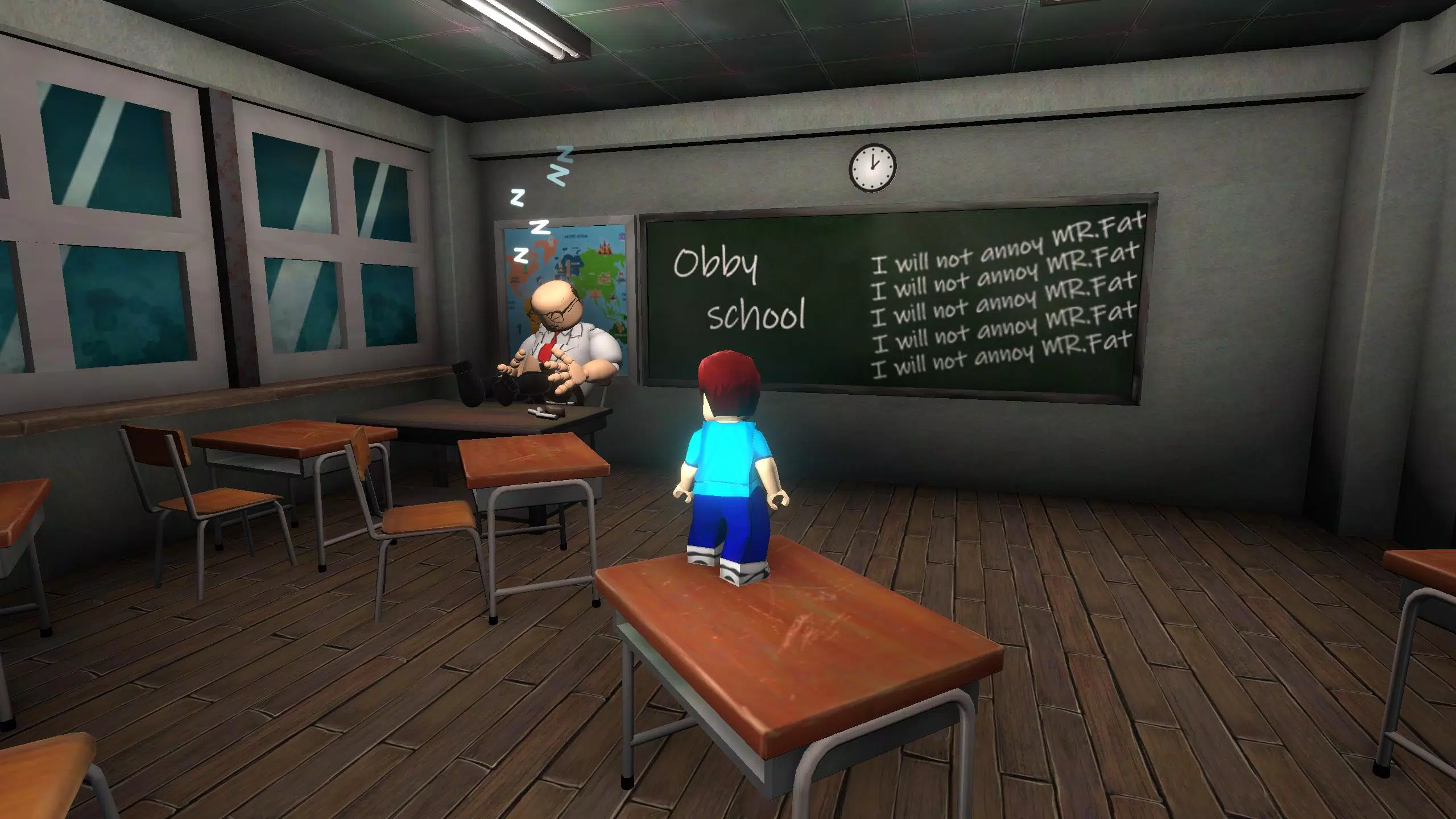 School Break: Obby Escape Скриншот 0