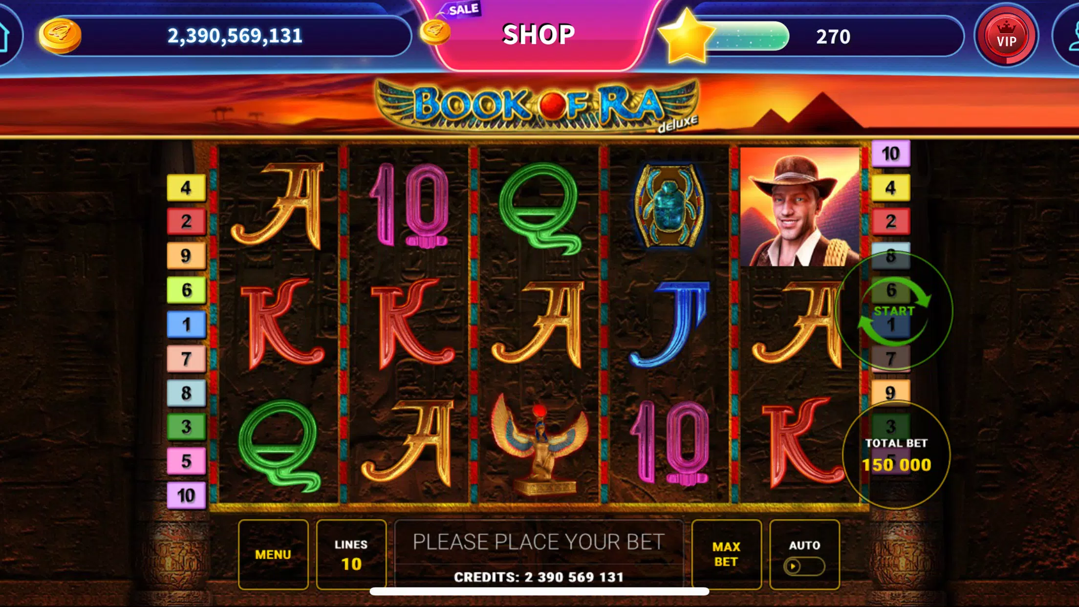 Book of Ra™ Deluxe Slot Ảnh chụp màn hình 0