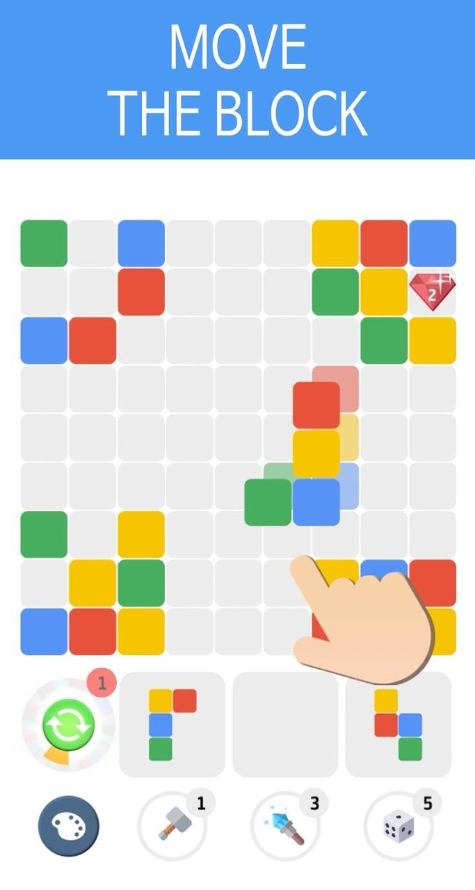 Mapdoku : Match Color Blocks Screenshot 3