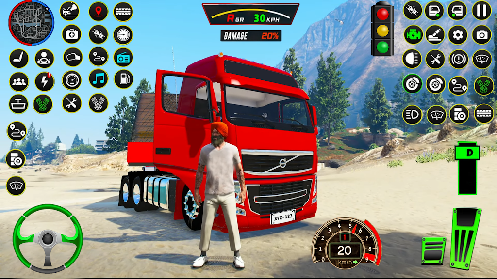 Real Cargo Truck Driving Games 스크린샷 0