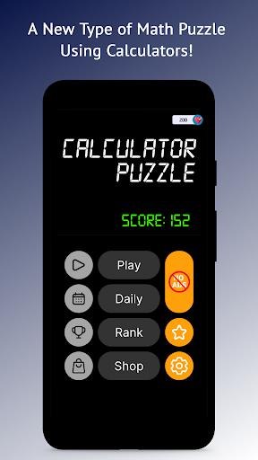 Calculator Puzzle Screenshot 0