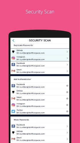 SAASPASS Authenticator 2FA App Tangkapan skrin 2