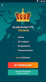 Double Rocket vpn - turbo vpn 螢幕截圖 2