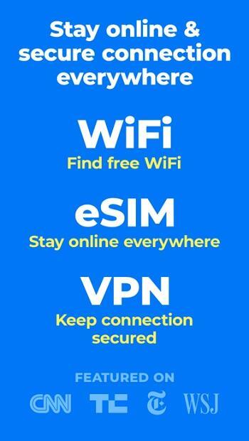 WiFi Map®: Internet, eSIM, VPN Screenshot 1