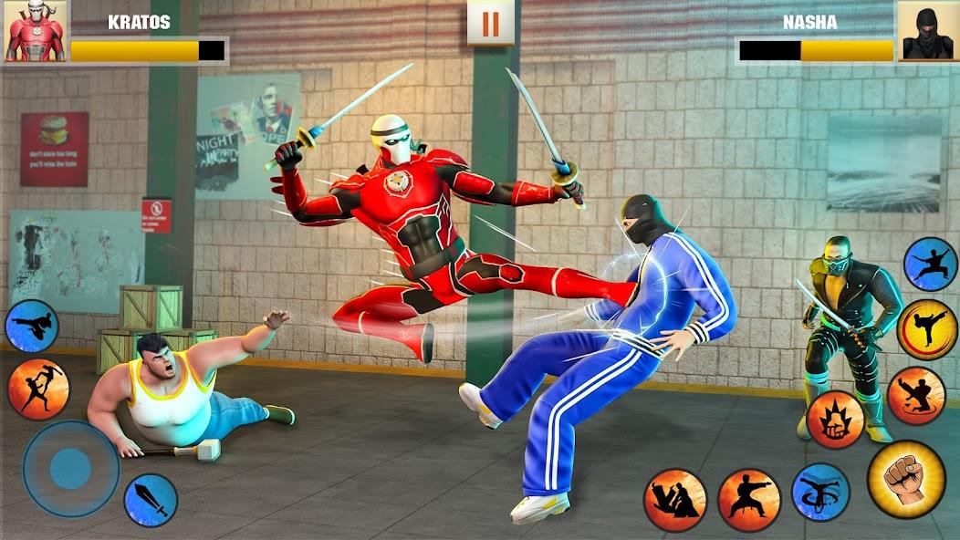 Street Fight: Beat Em Up Games Mod Tangkapan skrin 1