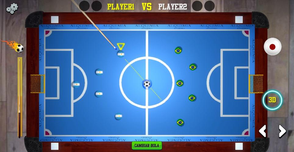 FOOTPOOL:  Soccer & billiards Capture d'écran 0