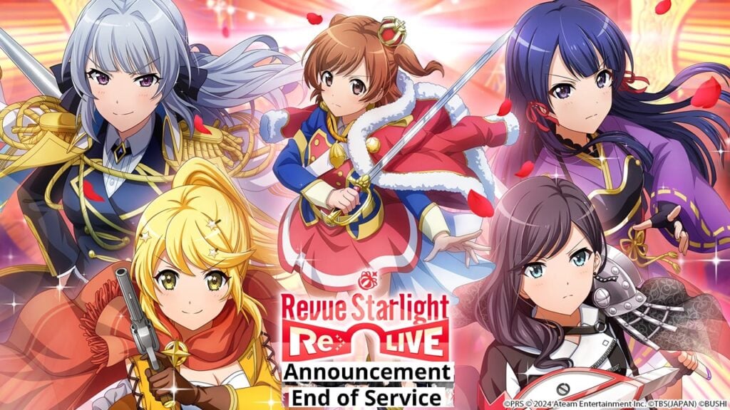 Wala nang Nangongolekta ng Stage Girls! Revue Starlight Re LIVE Inanunsyo ang EOS Nito