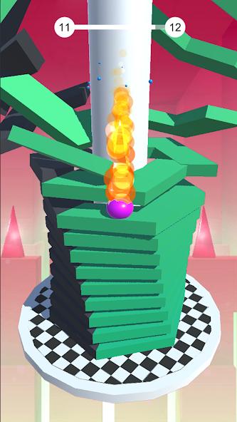 Ball Run Stack: Stack Ball 3D Mod Zrzut ekranu 1