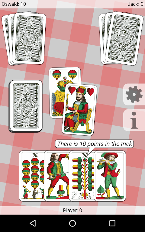 Seven - Card Game Screenshot 2