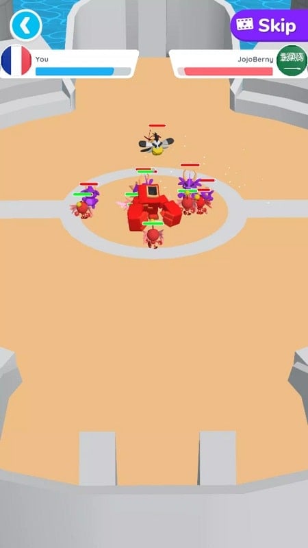 Monsters Tactics ဖန်သားပြင်ဓာတ်ပုံ 3