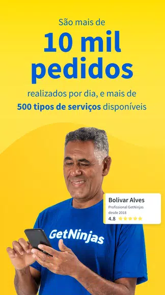 GetNinjas para Profissional 스크린샷 2
