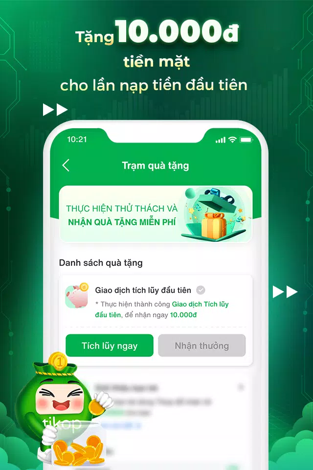 Tikop - Tích lũy và Đầu tư Screenshot 3