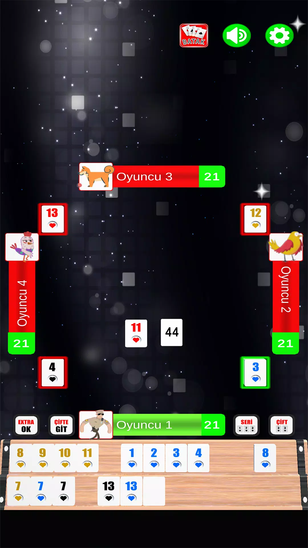 Okey - internetsiz Dikey ekran スクリーンショット 2