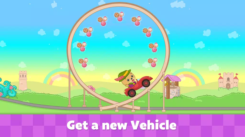 Jeux de voiture pour enfants Capture d'écran 1