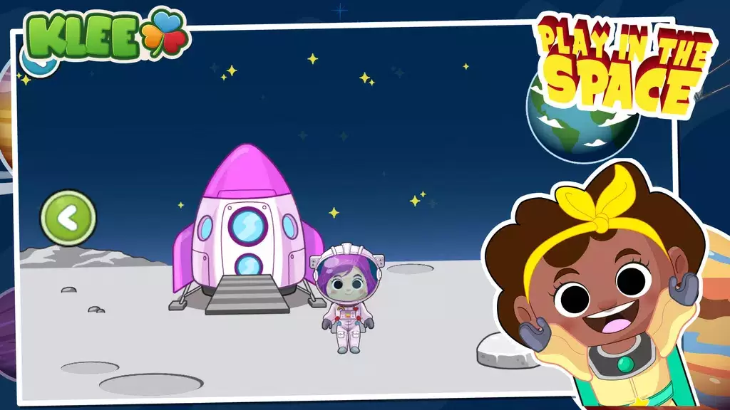 Play city SPACE Game for kids स्क्रीनशॉट 2