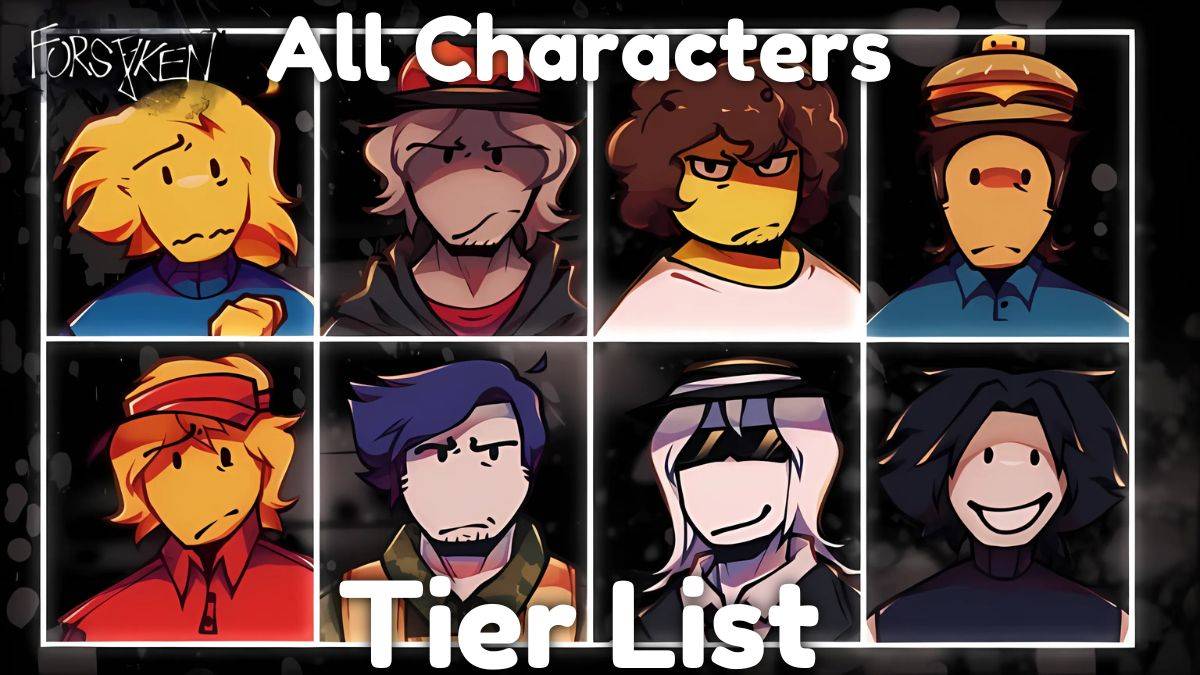 ROBLOX Forsaken Character Tier List [na -update] (2025)