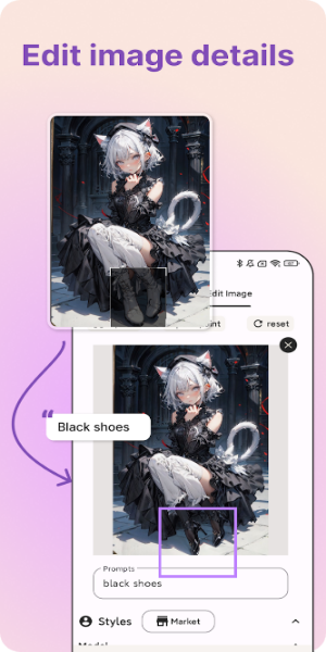 PixAI: AI Anime Art Generator Screenshot 1