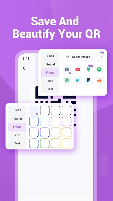 ScanQR:Purple Ảnh chụp màn hình 2