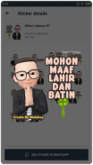 Stiker Lebaran Idul Fitri 2020 WAStickerApps Capture d'écran 1