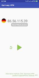 Germany VPN - OpenVPN軟體插件 (跨區) 螢幕截圖 0