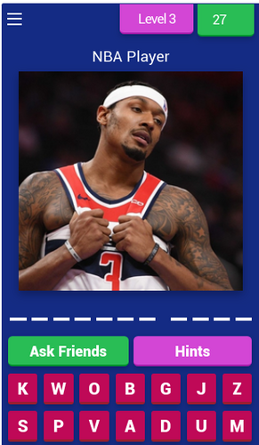 Guess The Basketball Player - NBA Quiz Schermafbeelding 3