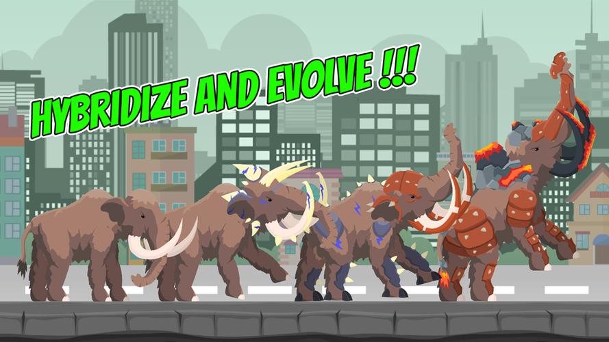 Hybrid Mammoth: City Rampage 螢幕截圖 2