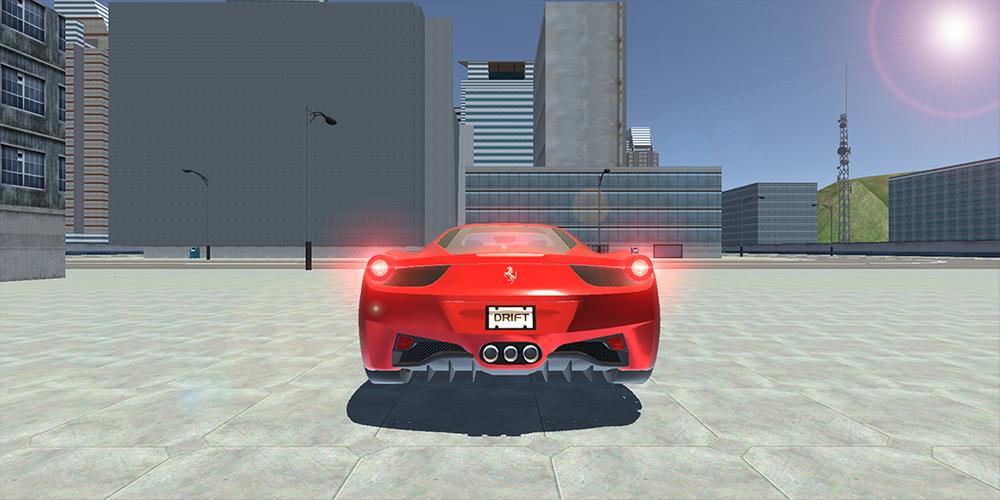 458 Italia Drift Simulator:Car 스크린샷 3