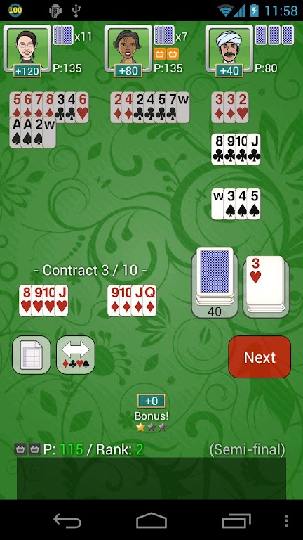 Contract / Shanghai Rummy Free Schermafbeelding 0