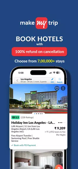 MakeMyTrip - Flights & Hotels Screenshot 3