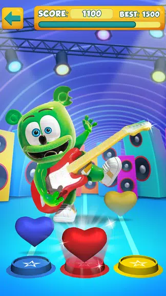 Talking Gummy Bear Kids Games Zrzut ekranu 1