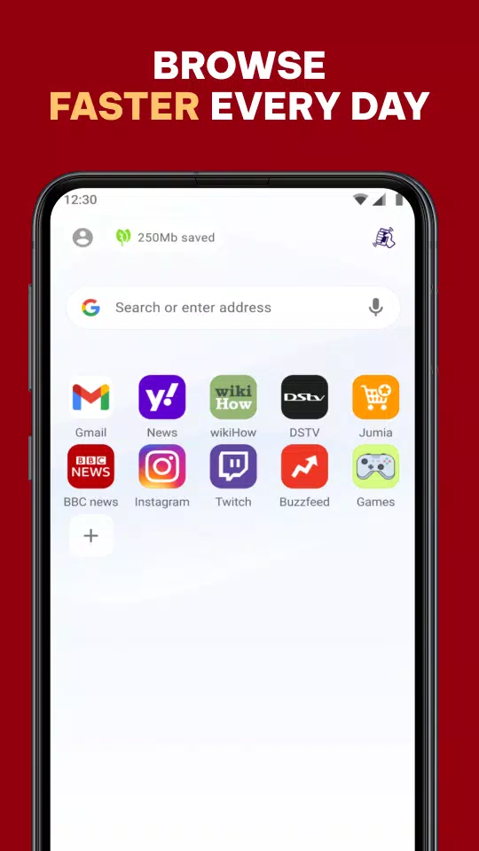 Schermata Opera Mini 0